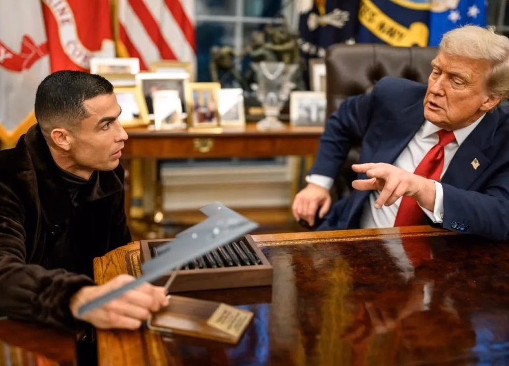 Ronaldo Trump Nhà Trắng