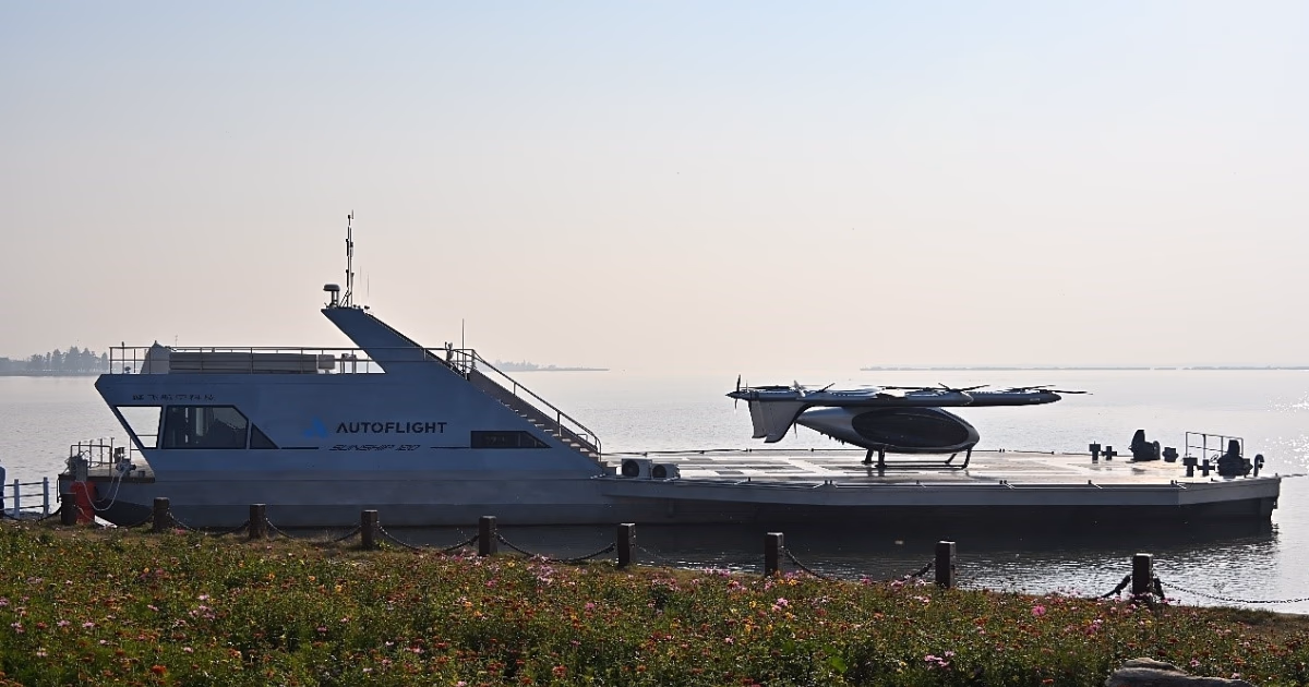 eVTOL: Bãi Đáp Di Động Trên Nước Mở Ra Kỷ Nguyên Giao Thông Mới