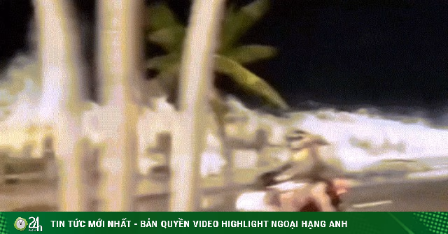 Nha Trang "Gồng Mình" Trước Bão: Sóng Lớn Tràn Bờ, Nguy Cơ Rình Rập