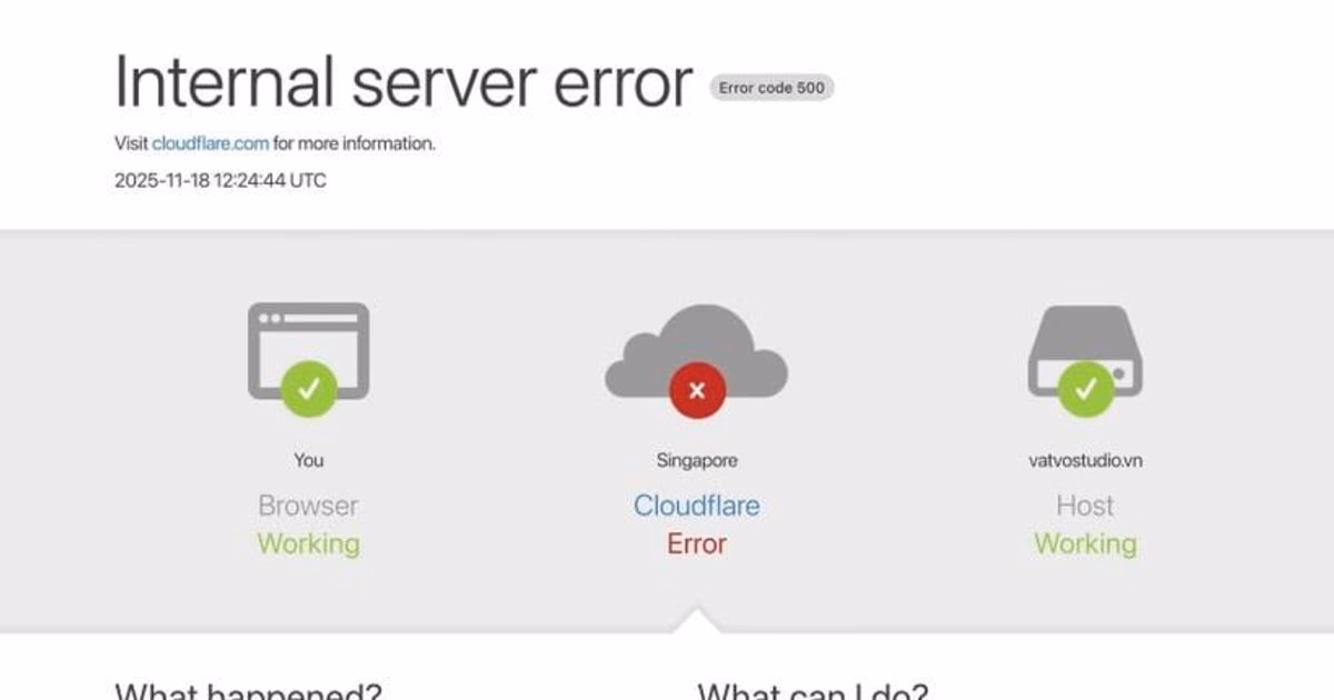 Cloudflare Sập: Hàng Triệu Website Bị Tê Liệt - Nguyên Nhân & Khắc Phục