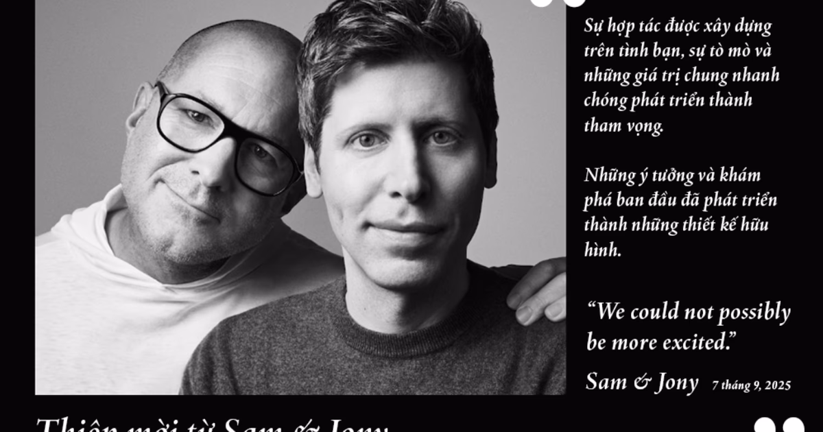 Jony Ive & Sam Altman Bắt Tay: AI và Thiết Kế Thay Đổi Thế Giới