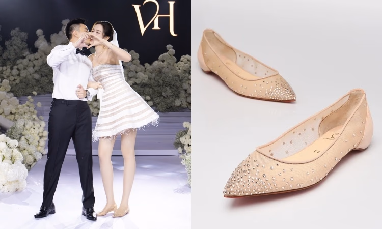 Đỗ Thị Hà và Giày Bệt: Phong Cách Cô Dâu Hiện Đại và Tiện Dụng